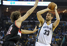 NBA: NBA: &bdquo;Memphis Grizzlies&ldquo; &ndash; &bdquo;Portland Trail Blazers&ldquo; (antros serijos rungtynės)&ldquo;