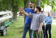 Jonas Valančiūnas - gatvės menininkas