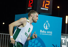Europos žaidynės. Krep&scaron;inis 3x3. Lietuva &ndash; Serbija