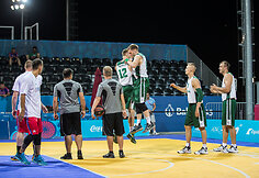 Europos žaidynės. Krep&scaron;inis 3x3. Lietuva &ndash; Serbija
