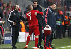 Diego Simeone ir Franckas Ribery