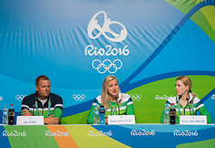 Rūtos Meilutytės konferencija po fini&scaron;o