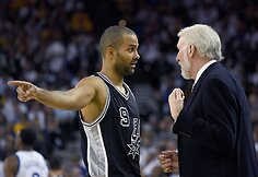 Tony Parkeris ir Greggas Popovichius