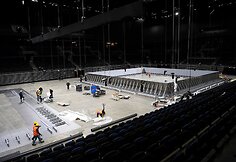 Kopenhagos &bdquo;Royal Arena&ldquo; baseino įrengimas