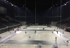 Kopenhagos &bdquo;Royal Arena&ldquo; baseino įrengimas