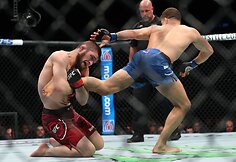 UFC 223: Habibas Nurmagomedovas &ndash; Alas Iaquinta