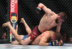 UFC 223: Habibas Nurmagomedovas &ndash; Alas Iaquinta