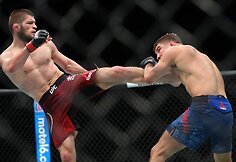 UFC 223: Habibas Nurmagomedovas &ndash; Alas Iaquinta