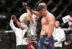 UFC 223: Habibas Nurmagomedovas &ndash; Alas Iaquinta