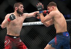 UFC 223: Habibas Nurmagomedovas &ndash; Alas Iaquinta