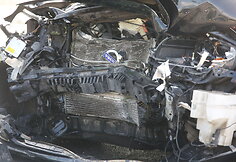 „BMW“ ir „Volvo“ avarija Vilniuje S.Nėries gatvėje
