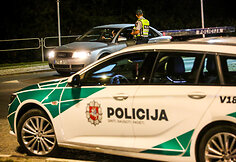 Naktinis kelių policijos reidas sostinėje