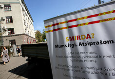 &bdquo;Smarvės demonstracija&ldquo; prie Aplinkos ministerijos