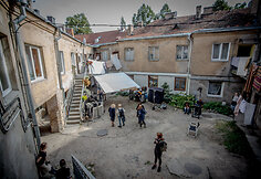 Kino juostos &bdquo;Tvano nebus&ldquo; filmavimo užkulisiai