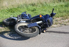 Minsko pl. avarijos metu žuvo motociklininkas