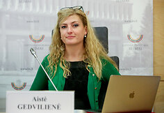 TSLKD frakcijos spaudos konferencija, kurioje aptarti pirminių rinkimų rezultatai