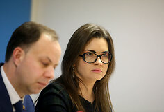 Spaudos konferencija Sveikatos apsaugos ministerijoje