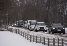 Į Sartus susirinko tūkstančiai žiūrovų stebėti tradicinių žiemos lenktynių