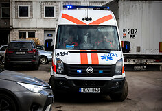 Vilniaus autoservise kilo nedidelis gaisras