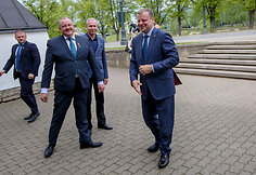 Rimantas Ramanauskas ir Saulius Skvernelis