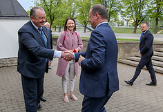 Rimantas Ramanauskas ir Saulius Skvernelis