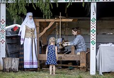 Festivalio &bdquo;Mėnuo Juodaragis XXII&ldquo; akimirka