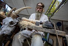 Festivalio &bdquo;Mėnuo Juodaragis XXII&ldquo; akimirka