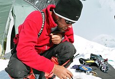 Mindaugas Leskauskas, Tian-Šanio kalnai, Pobedos viršūnė (2005 m.)
