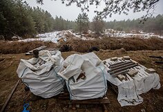 Nelegalus sąvartynas Varėnos rajono mi&scaron;kuose
