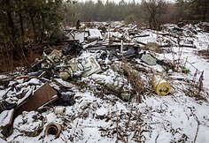 Nelegalus sąvartynas Varėnos rajono mi&scaron;kuose