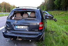 Avarija Ukmergės plente, ties Bartku&scaron;kio kaimu. 