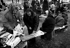 Margionių kaime per Vėlines deginami kryžiai 