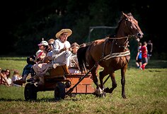 Festivalio &bdquo;Mėnuo juodaragis&ldquo; akimirka