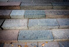 Vilniaus miesto klinikinės ligoninės Antakalnio filialo laiptai 
