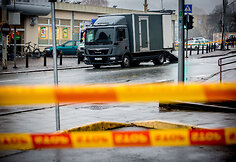 Vilniuje "Aro" i&scaron;minuotojai tikrina įtartiną paketą