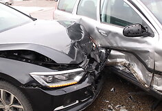 Į avariją pateko Pagėgių merą V. Komskį vežęs savivaldybės automobilis