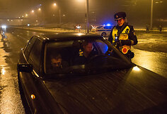 Kelių policijos reidas Vilniaus gatvėse
