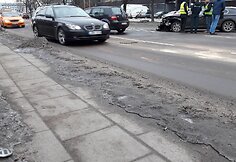 Žalgirio gatvėje į avariją pateko VMI automobilis