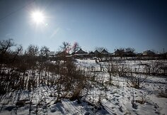 Prie&scaron;akinėse Ukrainos karo linijose esančio Marjinkos miestelio kasdienybė