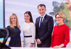 Ugnė Galadauskaitė, Eglė Bučelytė, Eglė Daugėlaitė ir Marijus Žiedas  
