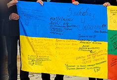 Dalia Grybauskaitė susitiko su Ukrainos kariais savanoriais