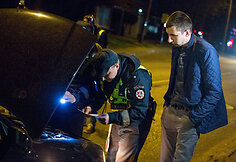 Kelių policijos naktinis penktadienio reidas