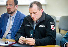 Saugos tarnybų vadovų ir VRM viceministro susitikimas 