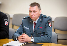 Saugos tarnybų vadovų ir VRM viceministro susitikimas 