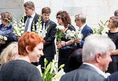 Advokato V. Sviderskio laidotuvės