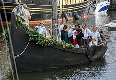 Istorinių laivų paradas Danės upėje „Dangės flotilė“