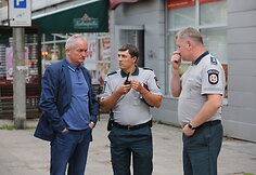 Vilniuje per konfliktą i&scaron;sitrauktas ginklas