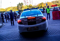 Kelių policijos ralio atidarymas ir startas