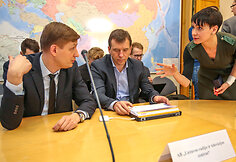 Susisiekimo ministerijos pratybos &bdquo;Lietuvos geležinkelių&ldquo; centre