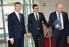 Spaudos konferencija, kurioje pristatoma metinė grėsmių nacionaliniam saugumui ataskaita
